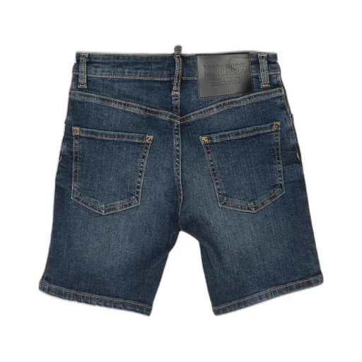 Mid-Rise Denim Shorts