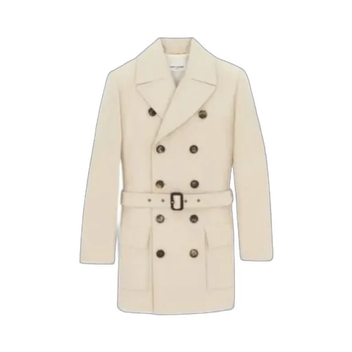 Saint Laurent Saharienne Double-Breasted Jacket