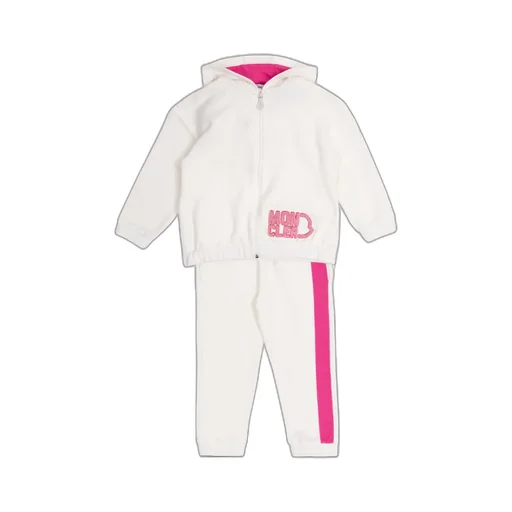 Moncler Enfant Logo Flocked Long-Sleeved Tracksuit