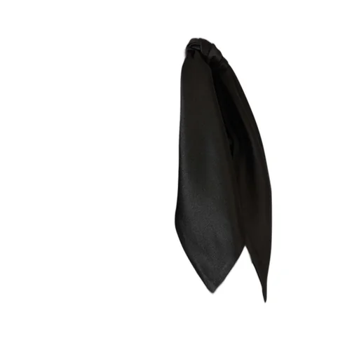 Knot-Detailing Silk Skirt
