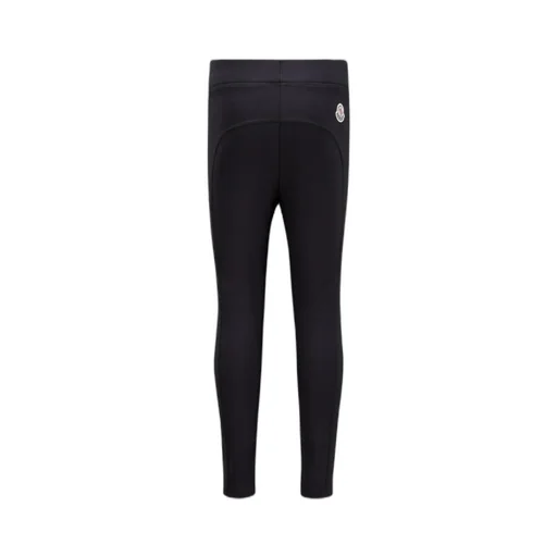 Moncler Enfant Logo Patch Straight Leg Leggings