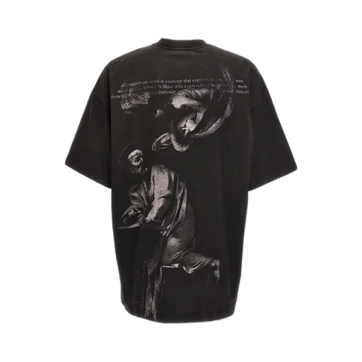 Caravaggio Painting-Print Cotton T-Shirt