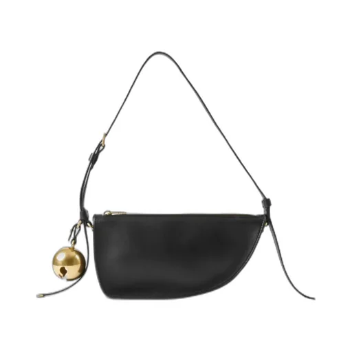 Burberry Bell Detailed Zipped Shoulder Bag