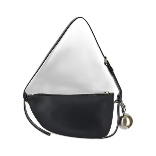 Burberry Bell Detailed Zipped Shoulder Bag