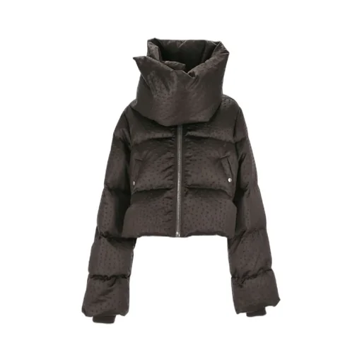 Funnel-Neck Puffer Jacket