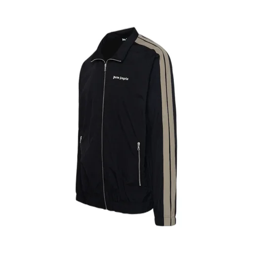 Palm Angels Logo Detailed Zipped Track Jacket