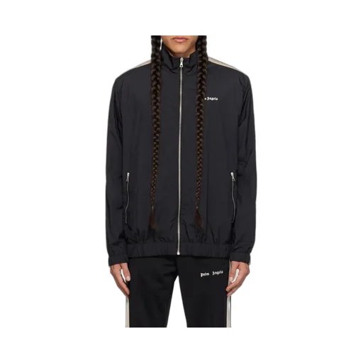 Palm Angels Logo Detailed Zipped Track Jacket