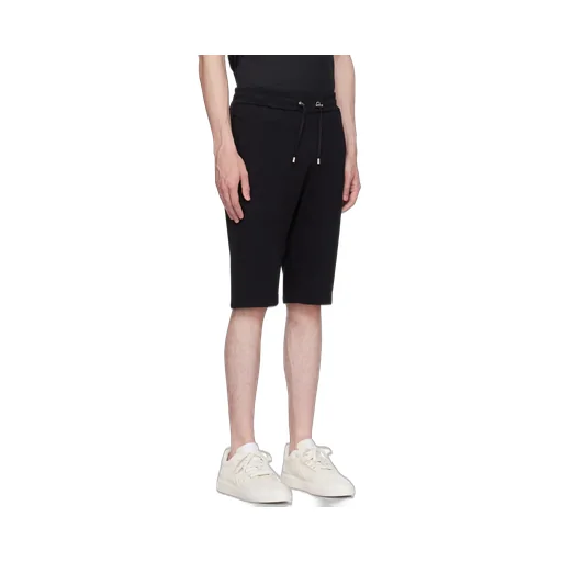 Drawstring Cotton Track Shorts