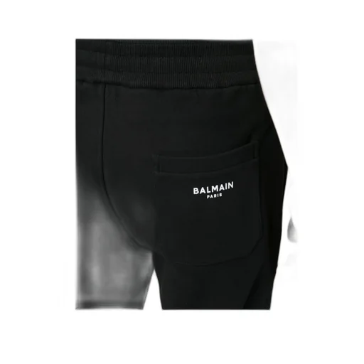 Drawstring Cotton Track Shorts