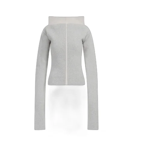 Rick Owens High-Neck Knitted Pullover