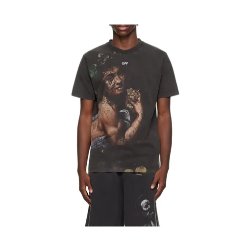 Off-White Graphic Printed Crewneck T-Shirt