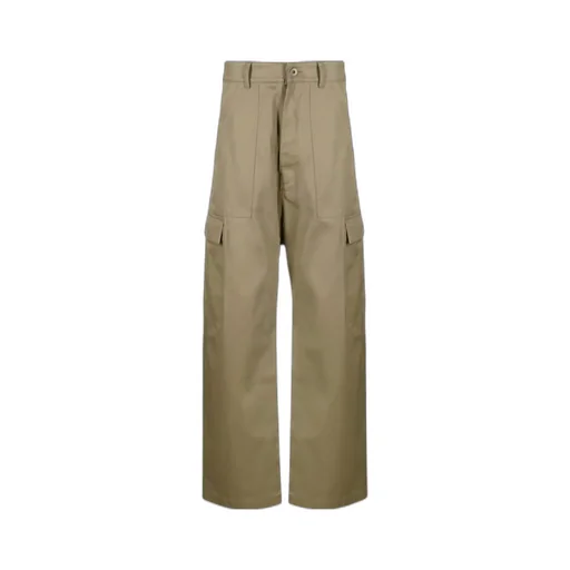 Straight-Leg Cargo Trousers