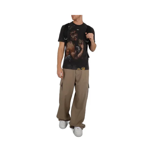 Off-White Graphic Printed Crewneck T-Shirt