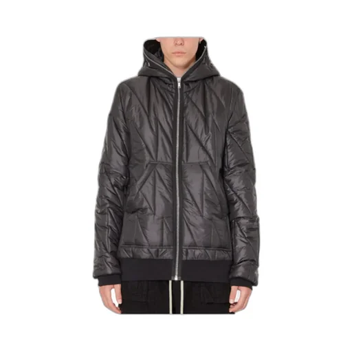Gimp Quilted Hooded Jacket