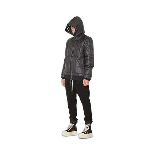 Gimp Quilted Hooded Jacket
