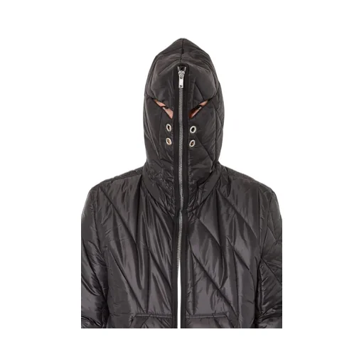 Gimp Quilted Hooded Jacket
