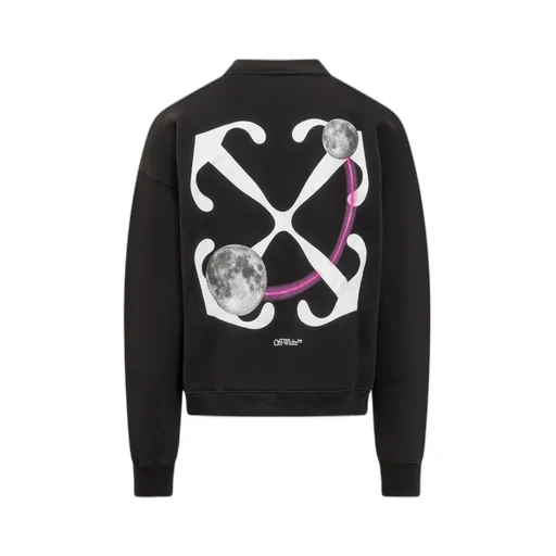 Off-White Logo Printed Crewneck Sweatshirt