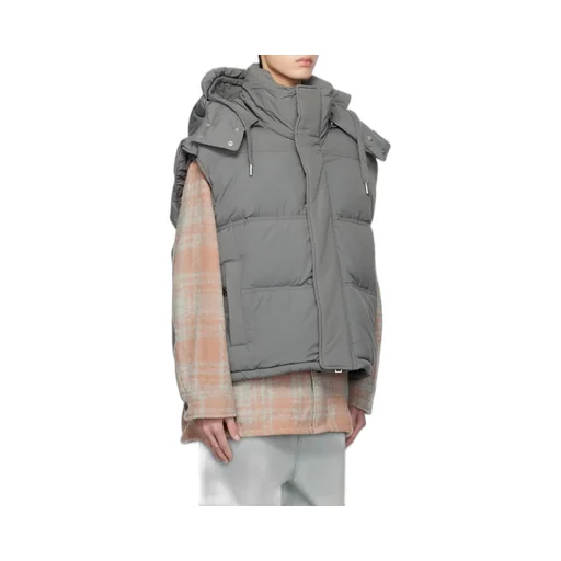 Ami Paris Padded Hooded Gilet