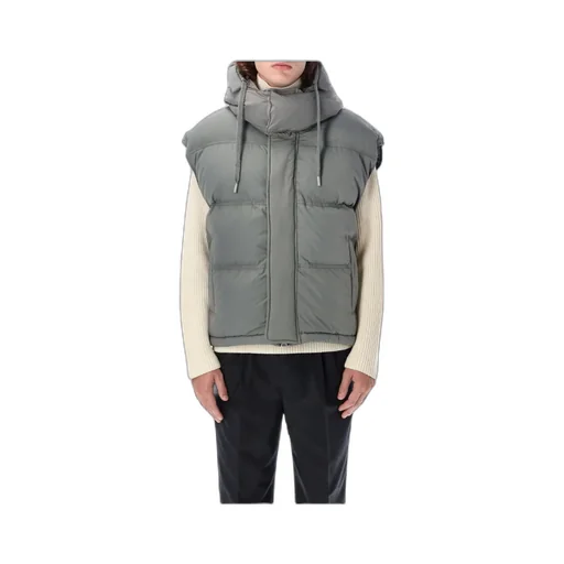 Ami Paris Padded Hooded Gilet