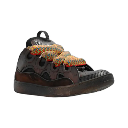 Lanvin Curb Chunky Lace-Up Sneakers