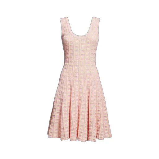 Scoop-Neck Cotton Dress