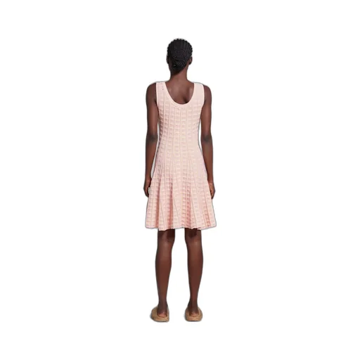 Scoop-Neck Cotton Dress