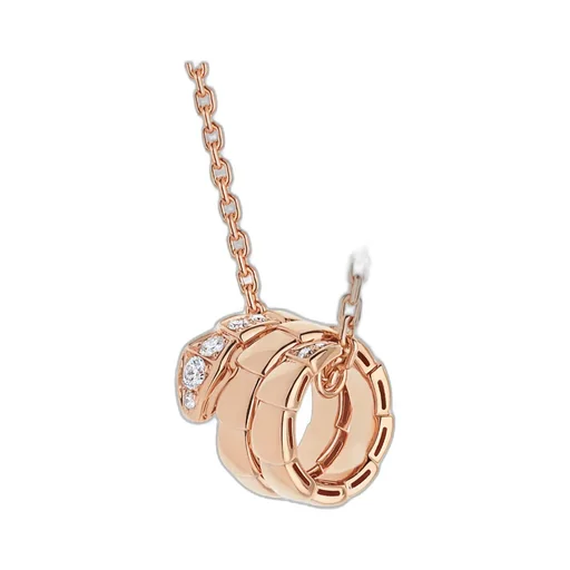 Serpenti Viper Logo Necklace