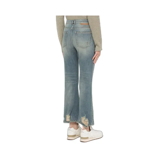Stella Mccartney Distressed Bootcut Jeans