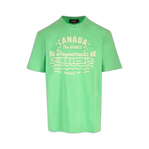 Dsquared2 Logo Printed Crewneck T-Shirt