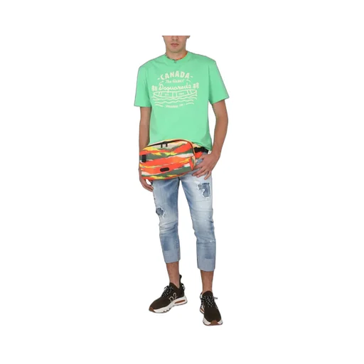 Dsquared2 Logo Printed Crewneck T-Shirt