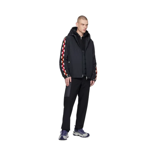 Moncler Logo Embroidered Padded Hoodie