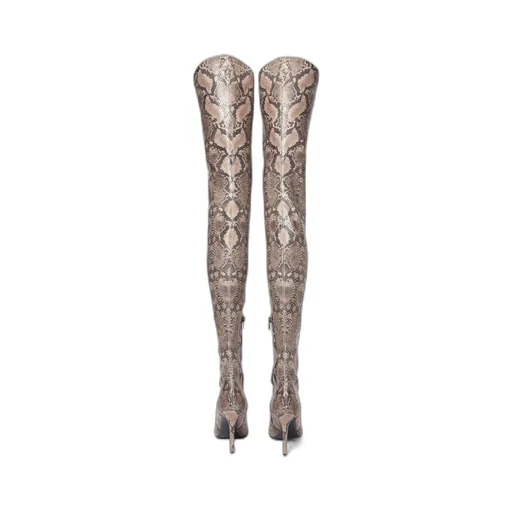 Stella Mccartney Pointed Toe Thigh-Length Boots