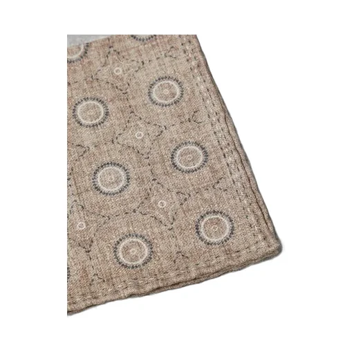 Geometric-Print Silk Scarf