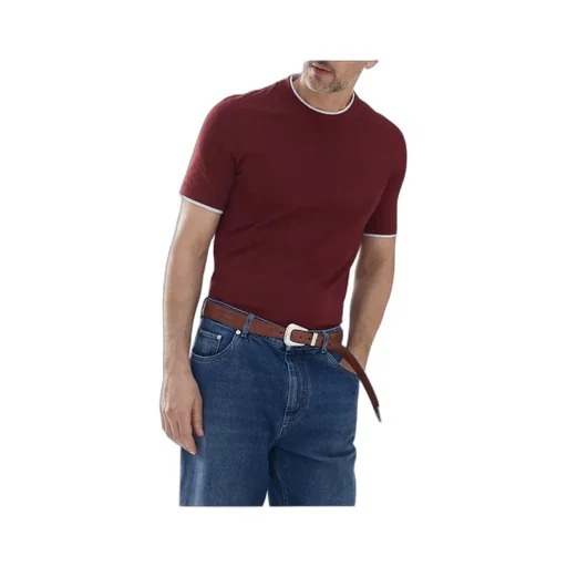 Crew-Neck Cotton T-Shirt