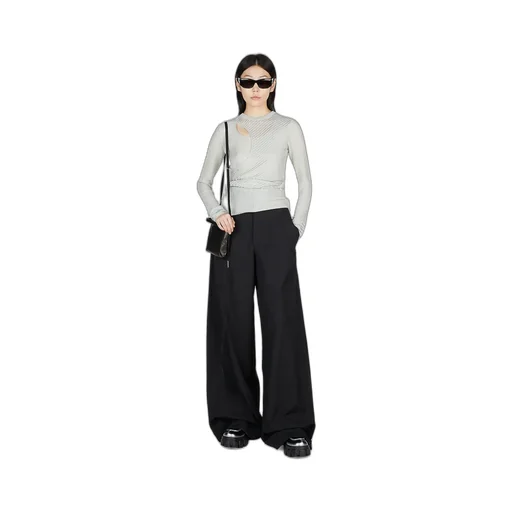Ann Demeulemeester Cut-Out Knitted Top