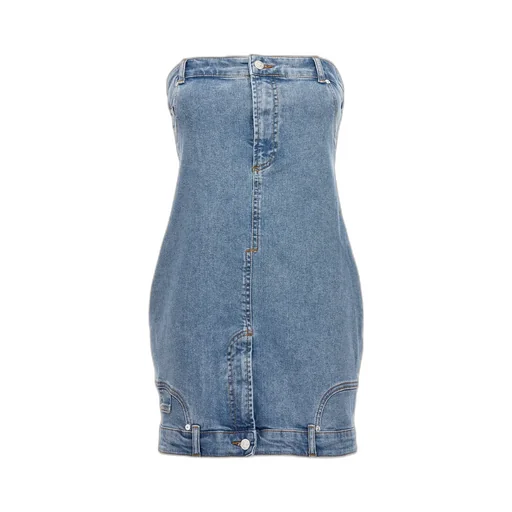 A Dress With Chest Buttons