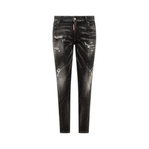 Dsquared2 Cool Girl Distressed Cropped Jeans