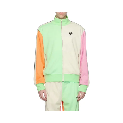 Palm Angels Colourblock Zipped Track Jacket