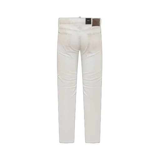 Dsquared2 Paint Splatter Straight-Leg Skinny Jeans