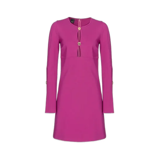 Slit-Sleeve Minidress