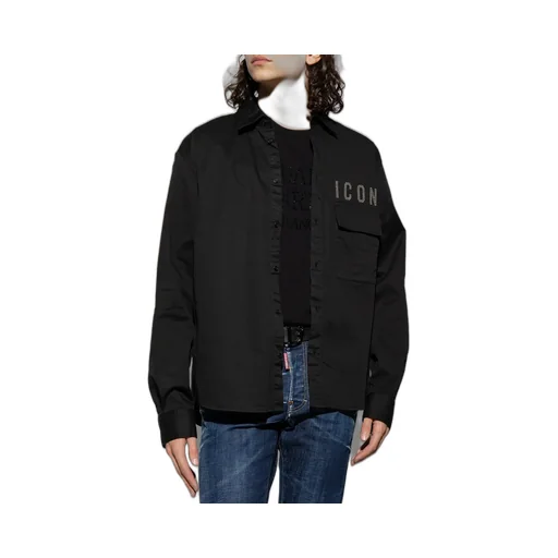 Dsquared2 Icon Embellished Buttoned Shirt