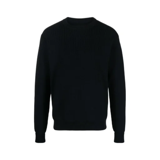 Side Zip Detail Wool Jumper