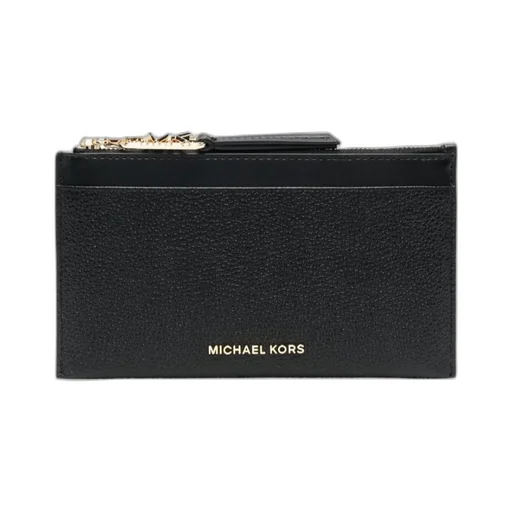 Michael Michael Kors Logo Plaque Zipped Wallet