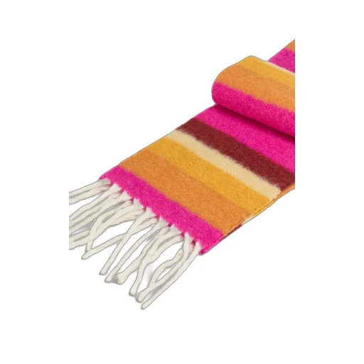 Marni Striped Knit Scarf