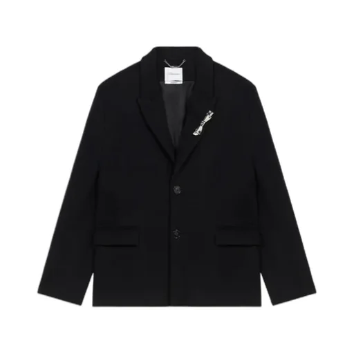 Bijoux-Pin Felted Coat
