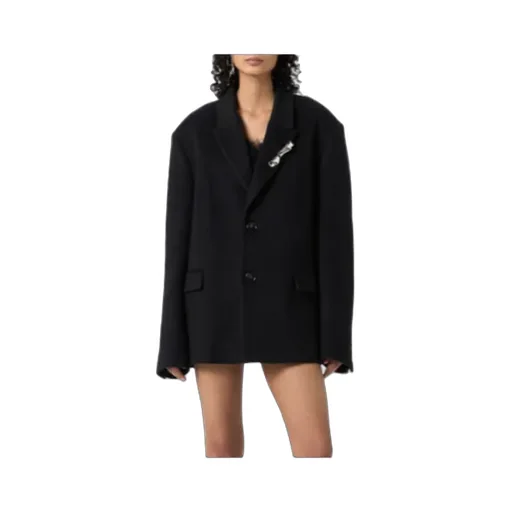Bijoux-Pin Felted Coat
