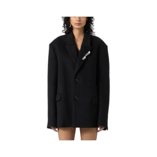 Bijoux-Pin Felted Coat