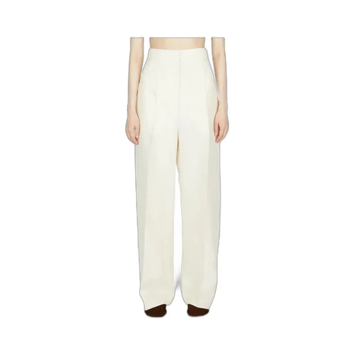 High-Waisted Casual Pants