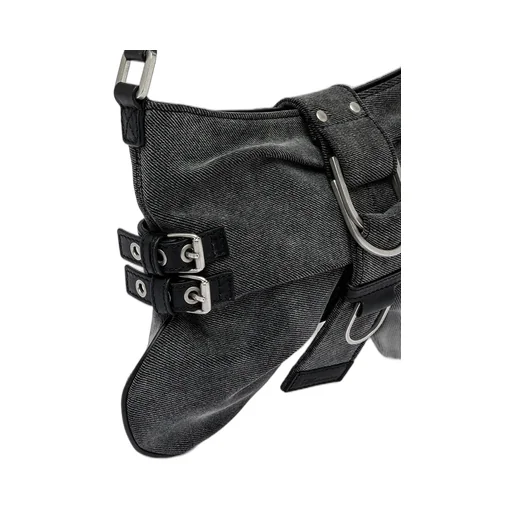 Small Butterfly Leather Shoulder Bag