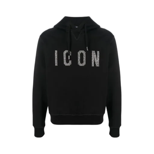 Dsquared2 Icon Embellished Drawstring Hoodie